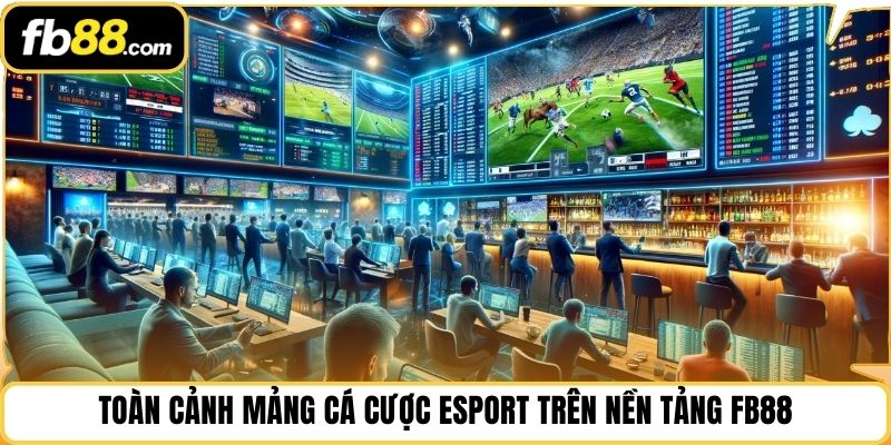 Toàn cảnh mảng cá cược esport trên nền tảng FB88